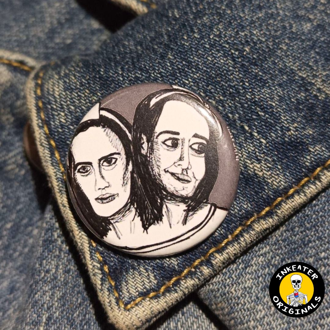 Bette and Dot AHS Freak Show Button- Inkeater Originals
