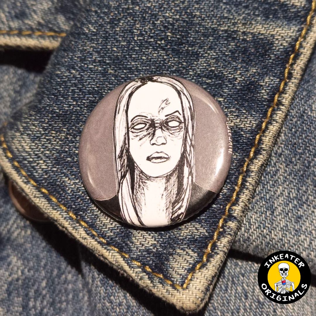 Cordelia Foxx AHS Coven Button – Witchy Horror Gift for Fans- Inkeater Originals
