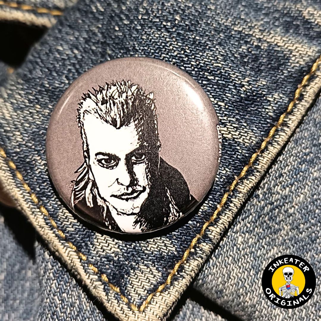 David Powers Lost Boys Pin – 80s Vampire Gift for Horror Fans