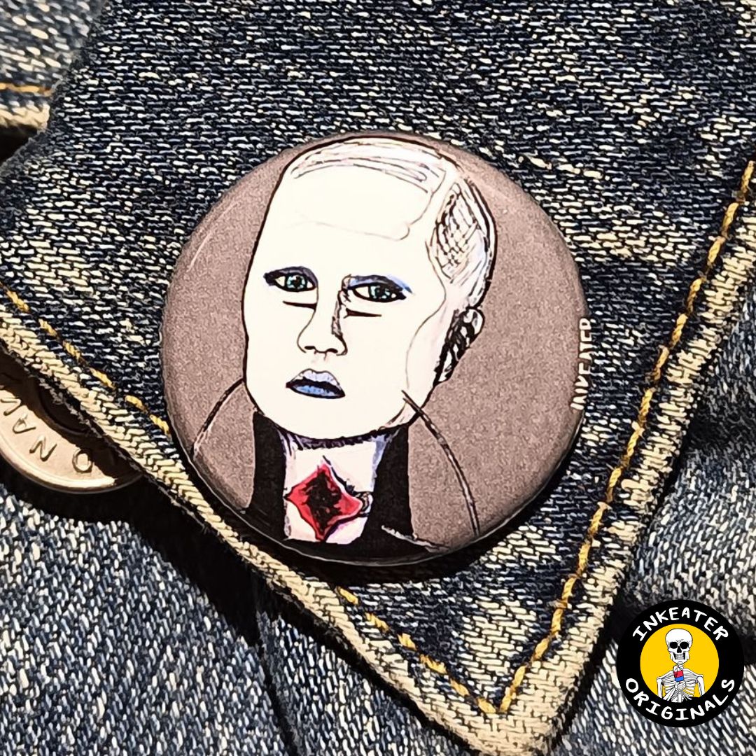 Female Cenobite Hellraiser Horror Pin