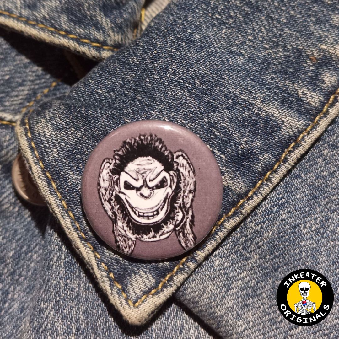Flying Monkey Pinback Button – Wickedly Fun Fantasy Collectible