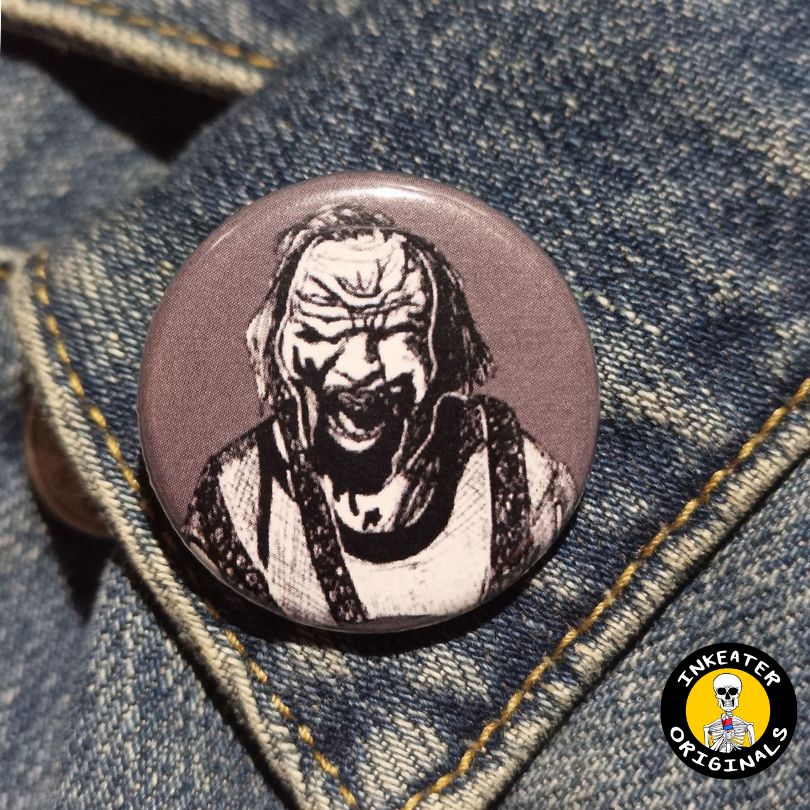 Hills Have Eyes Pluto Pinback Button – Horror Movie Collectible - Inkeater Originals