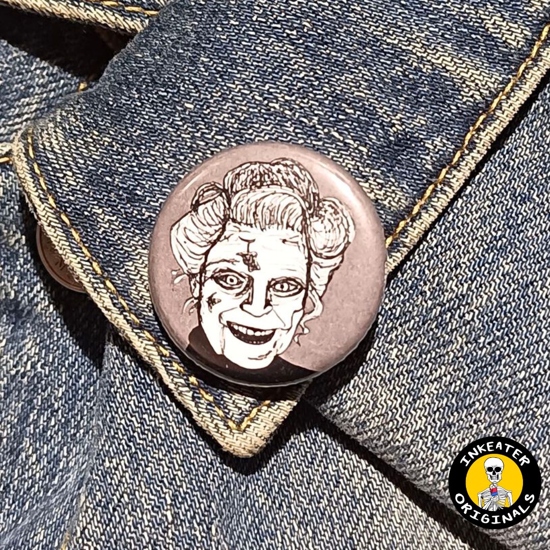 Mary Shaw Pinback Button – Dead Silence Horror Gift for Fans
