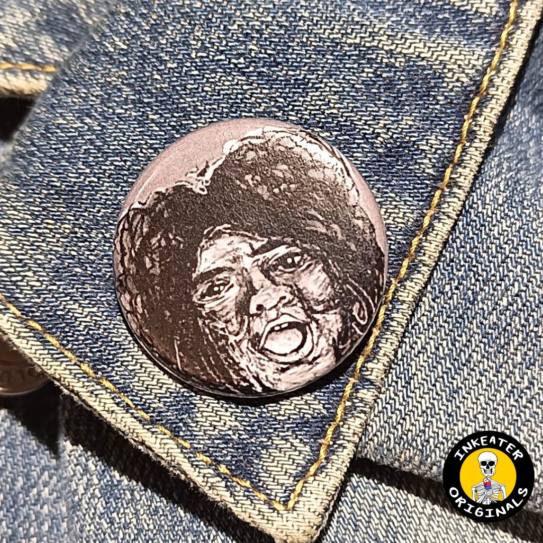 Queenie AHS Coven Button – Witchy Horror Pin for Fans