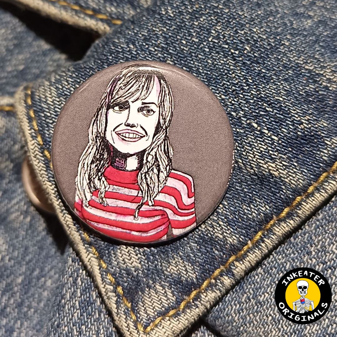 Rose Armitage Pin – Get Out Horror Button for Collectors