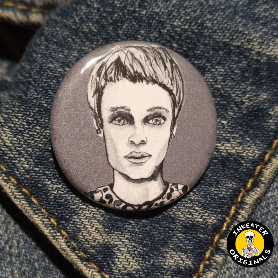 Rosemary's Baby Horror Pin – 1.25 Spooky Iconic Button Gift - Inkeater Originals