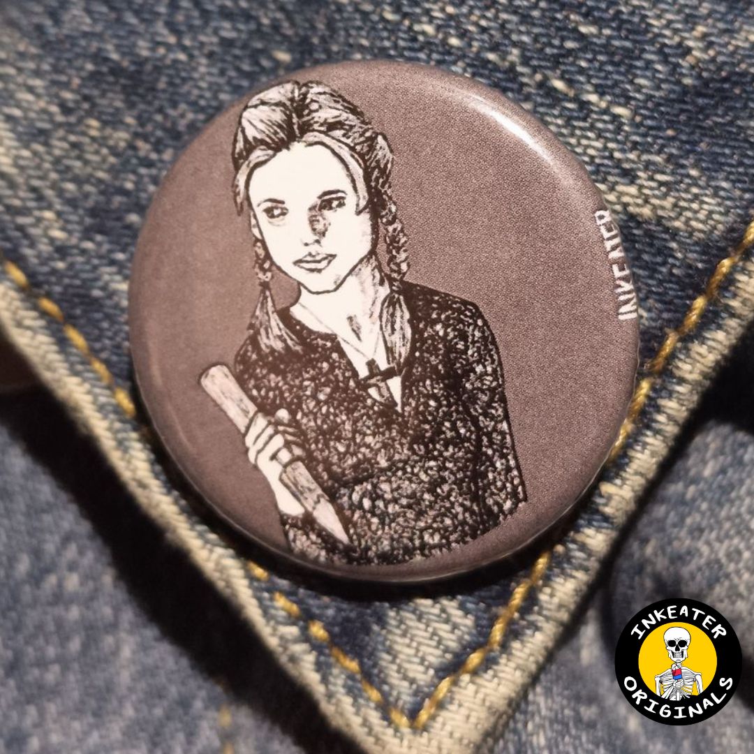buffy - Pinback Button - Inkeater Originals