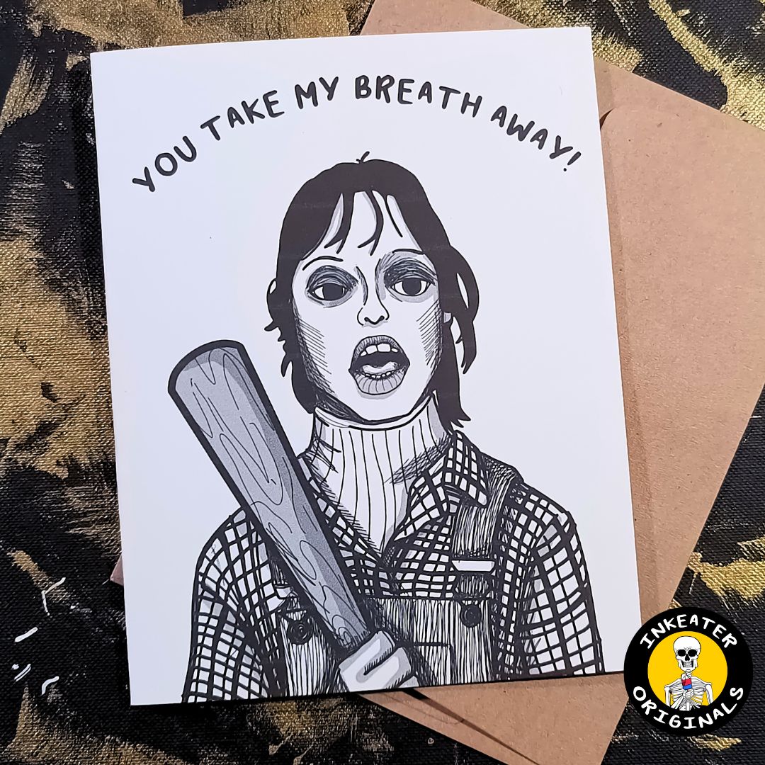 Wendy Torrance Card – The Shining Greeting Card - Inkeater Originals