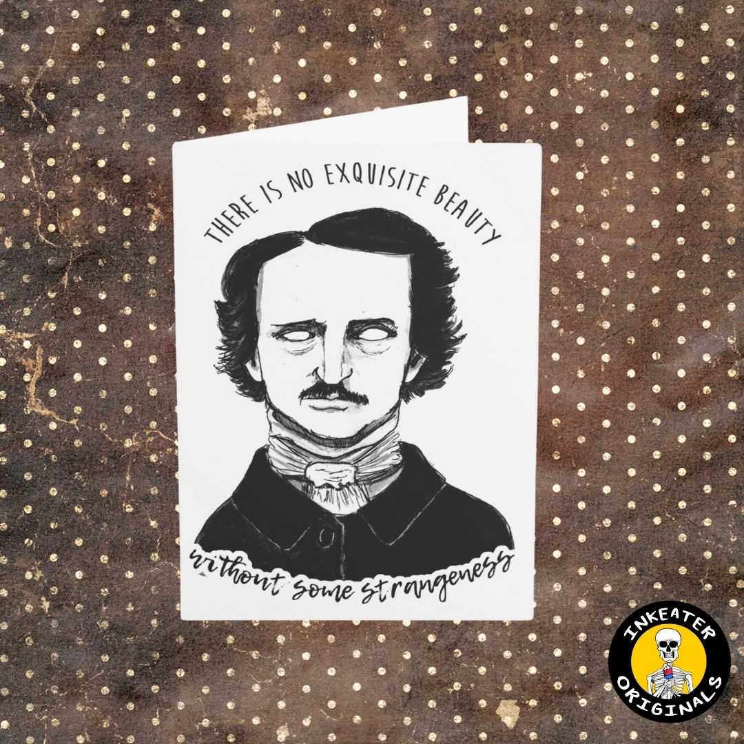Edgar Allan Poe Love Card