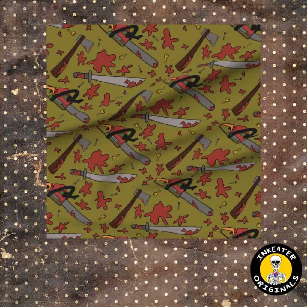 Weapon of CHoice fabric by Inkeater Originals